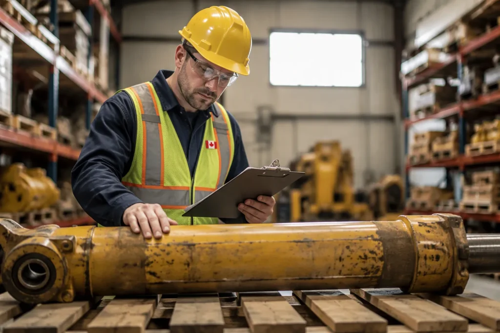 Used Excavator Parts from Canada: A U.S. Buyer'
                style=