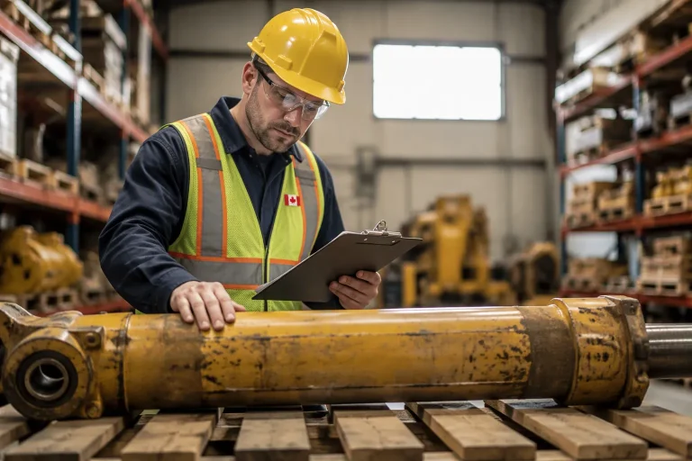 Used Excavator Parts from Canada: A U.S. Buyer'
                style=