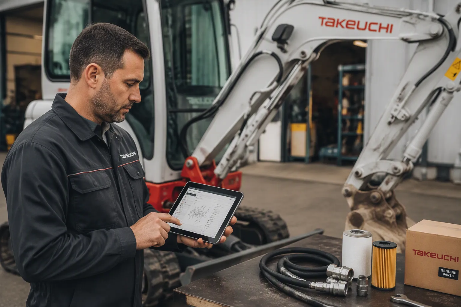 Buy Takeuchi Excavator Parts Online with These Simple Checks