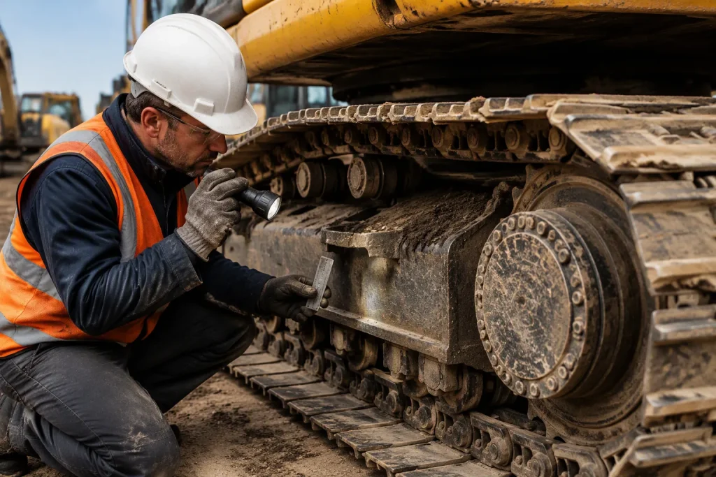 How to Inspect Used Excavator Undercarriage Parts Before Buying