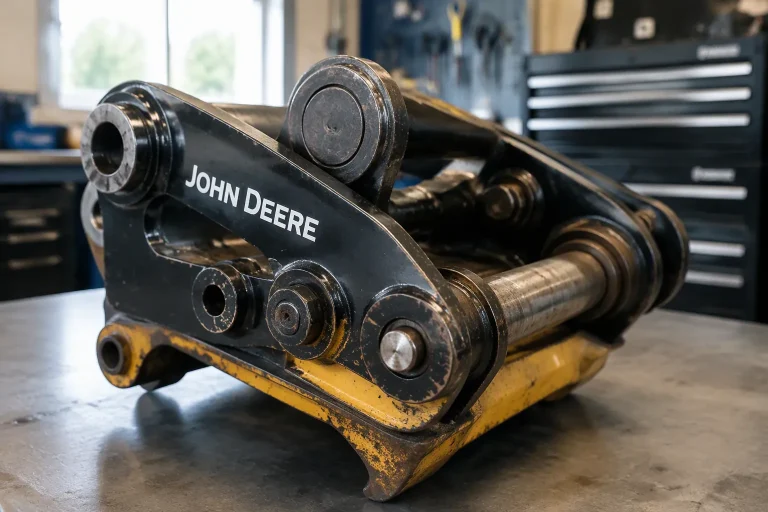 Identify Used John Deere Mini Excavator Bucket Linkage Parts