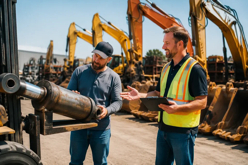 Used Excavator Parts Near Me: A Simple Buyer’s Guide