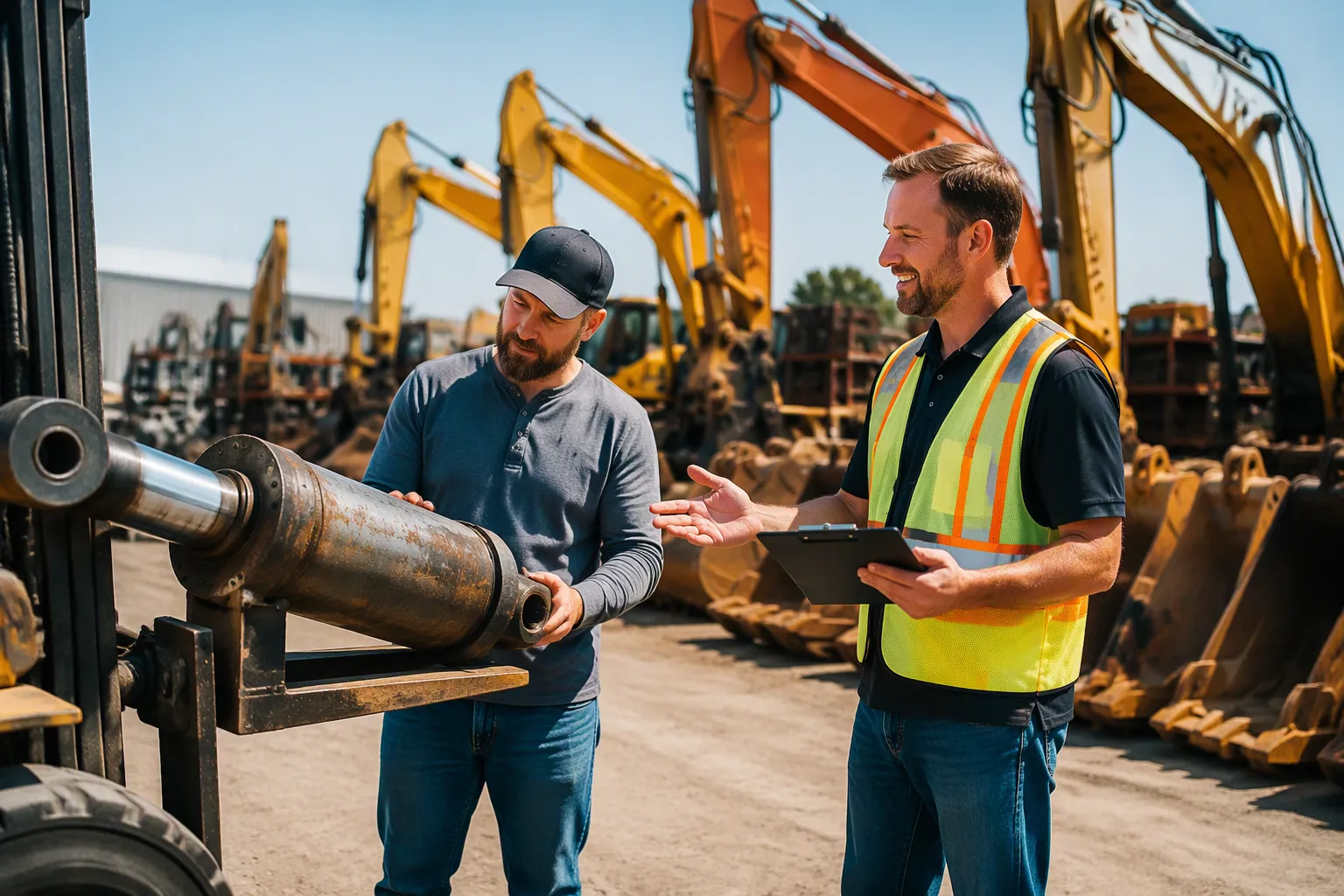 Used Excavator Parts Near Me: A Simple Buyer’s Guide