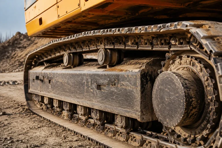 What Are the Main Undercarriage Parts of an Excavator?