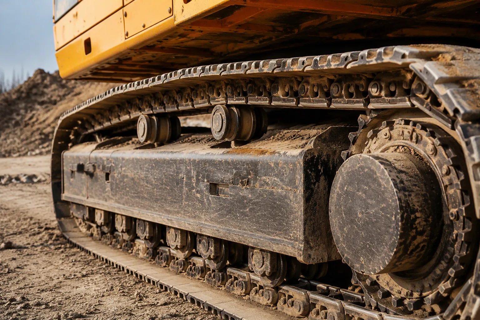 What Are the Main Undercarriage Parts of an Excavator?