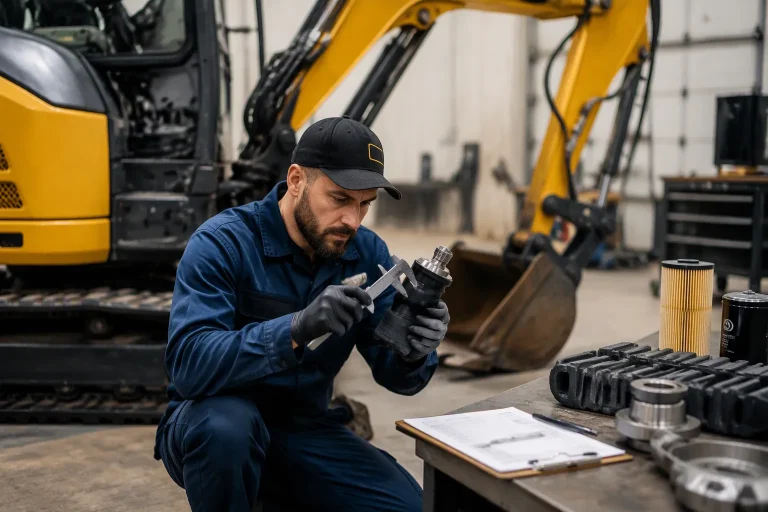 Verify Replacement Parts for a One Ton Mini Excavator Without Assuming Performance Gains