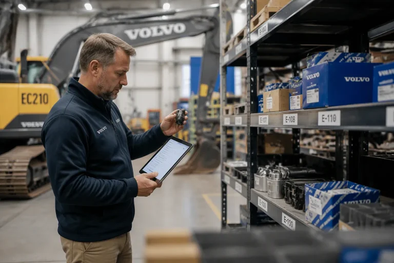How to Plan a Spare Parts Inventory for Your Volvo EC210