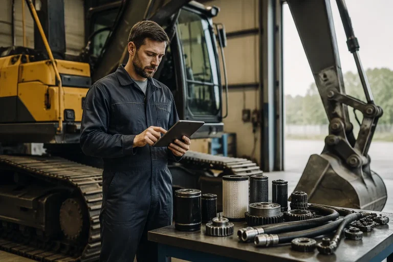 Volvo excavators spare parts terms made simple for you