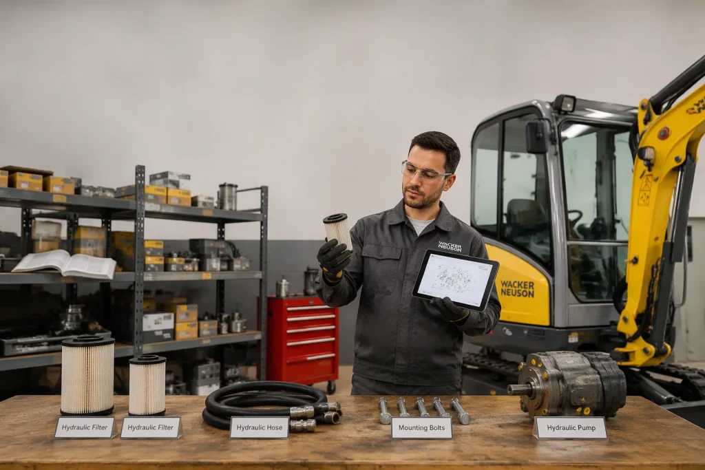 What to Know Before Buying Wacker Neuson Excavator Parts