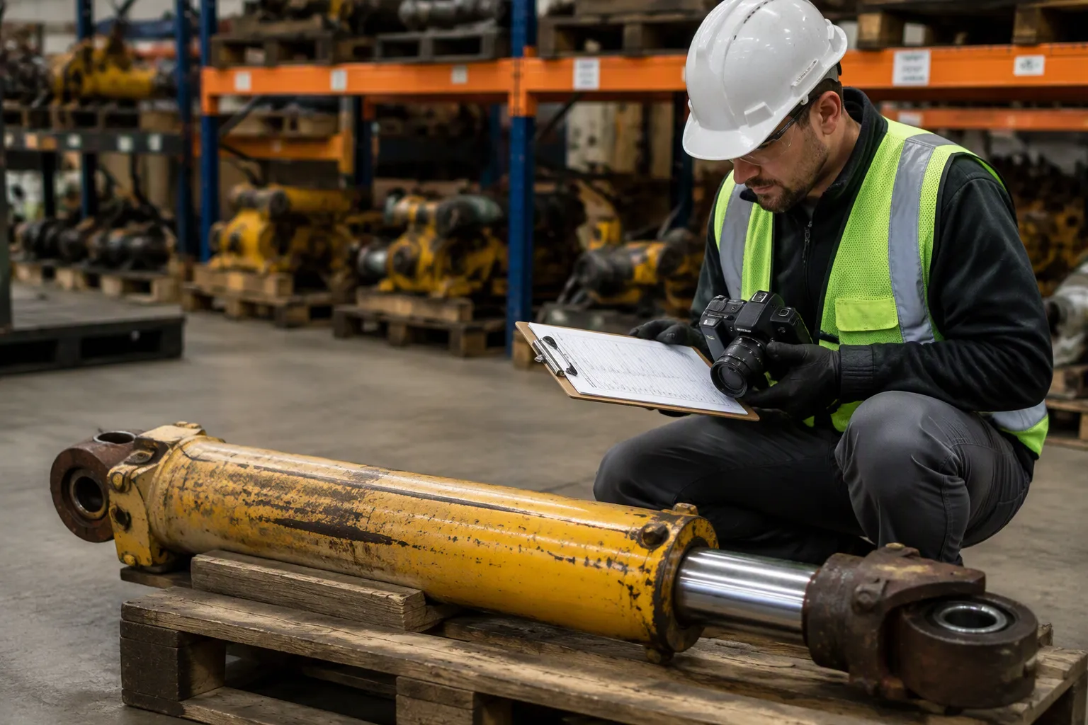 Heavy Equipment Pre-Shipment Inspection