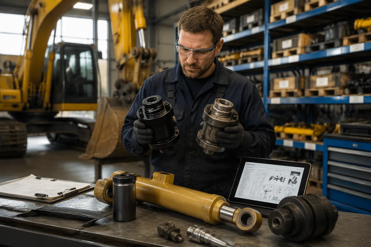 Compare Volvo Excavator Aftermarket Parts with OEM