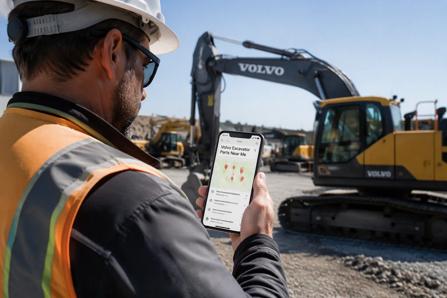 Ricambi per escavatori Volvo nelle vicinanze? La tua guida alla ricerca locale