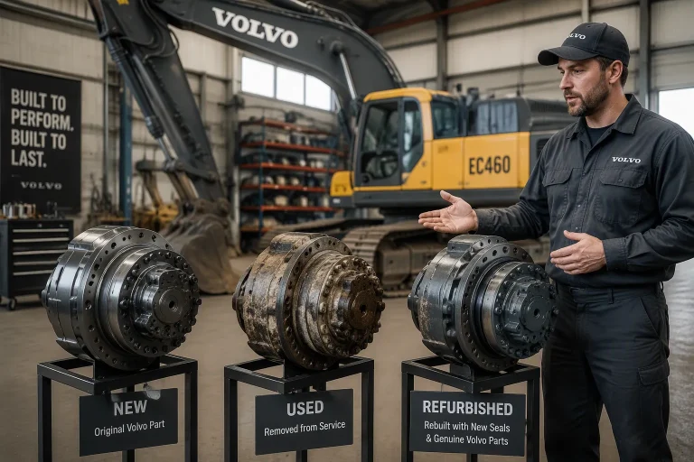 New vs Used vs Rebuilt Volvo EC460 Excavator Parts