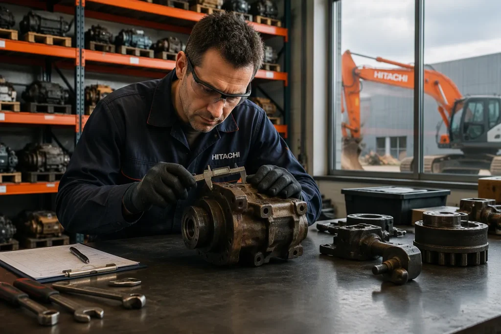 How to Assess Used Hitachi Excavator Parts