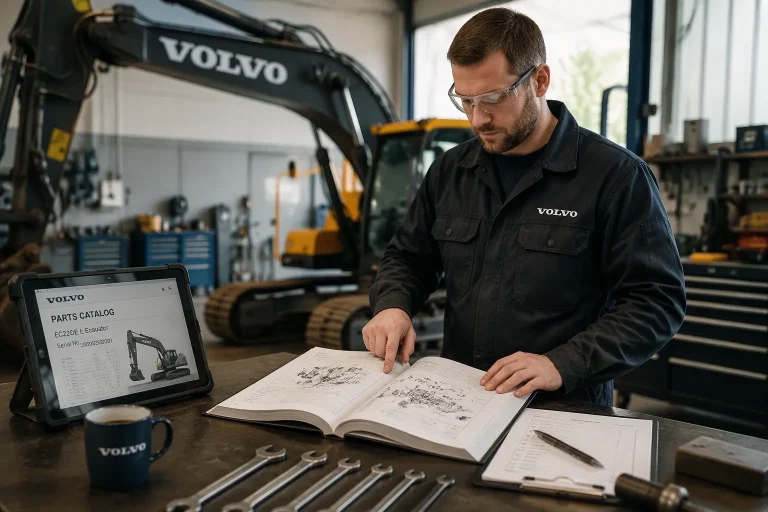 What to Gather Before Using a Volvo Excavator Parts Catalog
