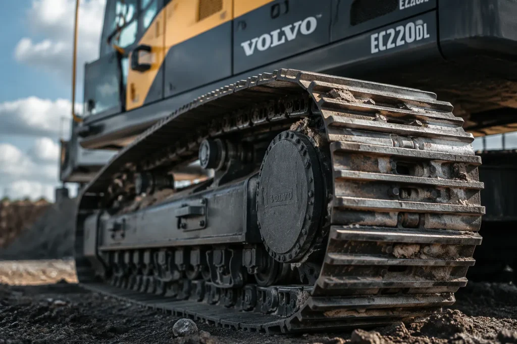 Volvo EC220DL Excavator Parts: Need Track Chains or Shoes?