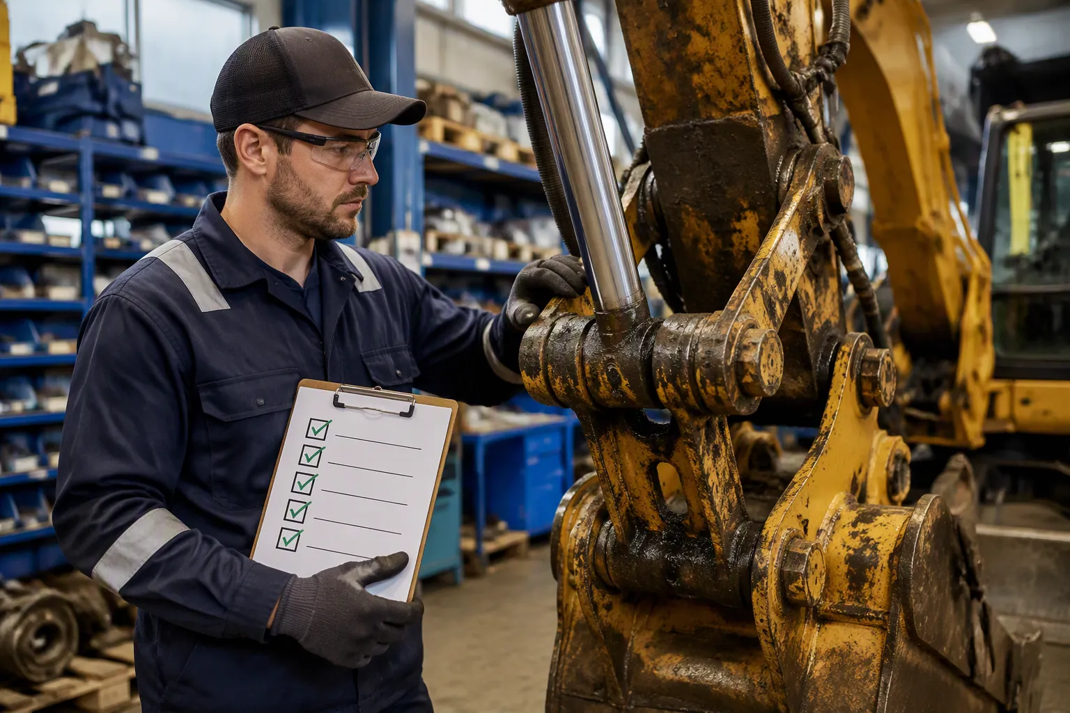 Używane części do koparek John Deere 5 prostych kontroli