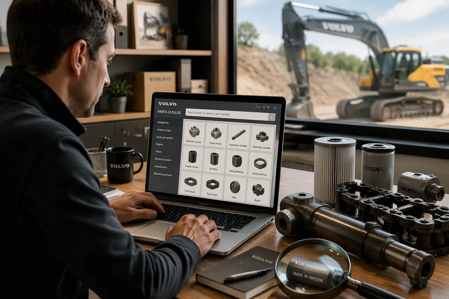 Volvo Excavator Parts Online: 5 Tips for Hard-to-Find Items