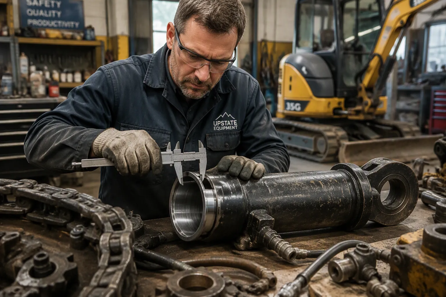 How to Inspect Used Mini Excavator Parts Before Buying