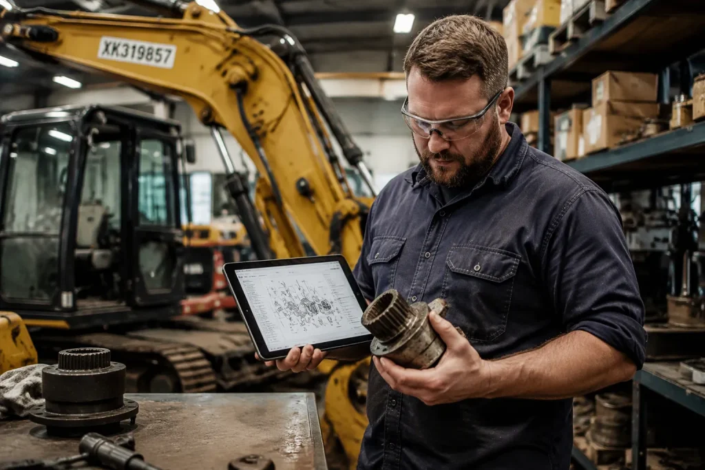 How to Match Used JCB Excavator Parts to Your Machine Model and Serial Number