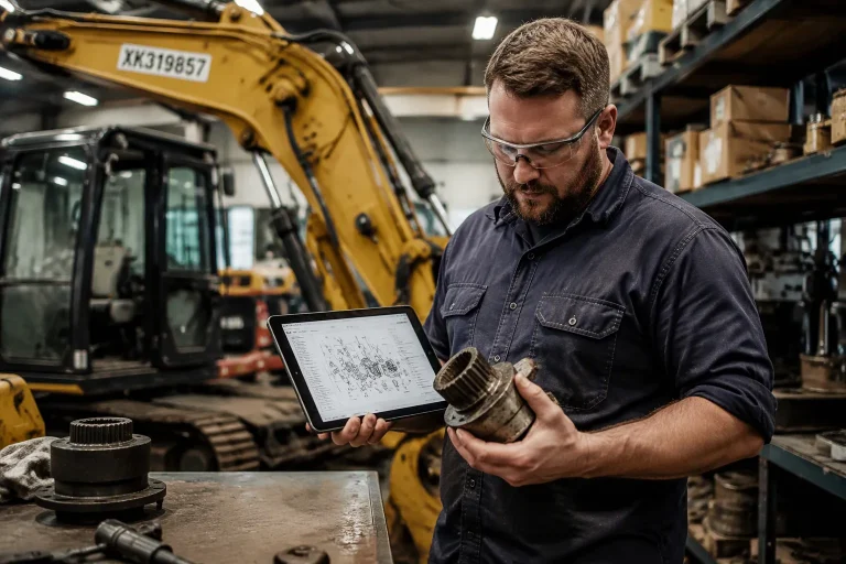 How to Match Used JCB Excavator Parts to Your Machine Model and Serial Number